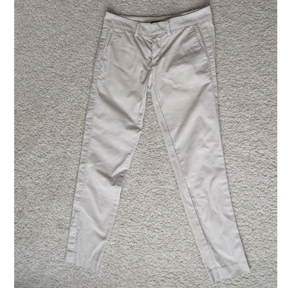 Vince Tan Khaki Straight Leg Chino Pants Sz 0